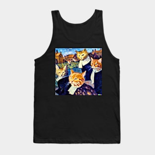 Van Gogh's Cats Tank Top